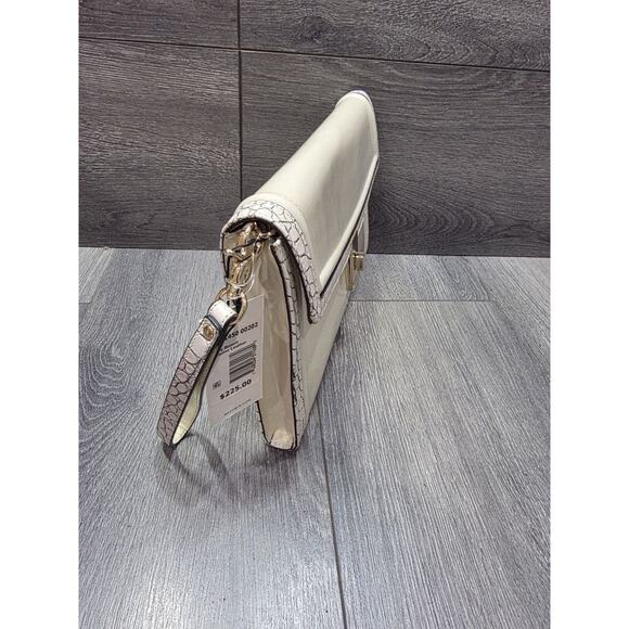 Brahmin Ruth Ivory Benett wristlet Large Leather B000506 - Picture 4 of 8